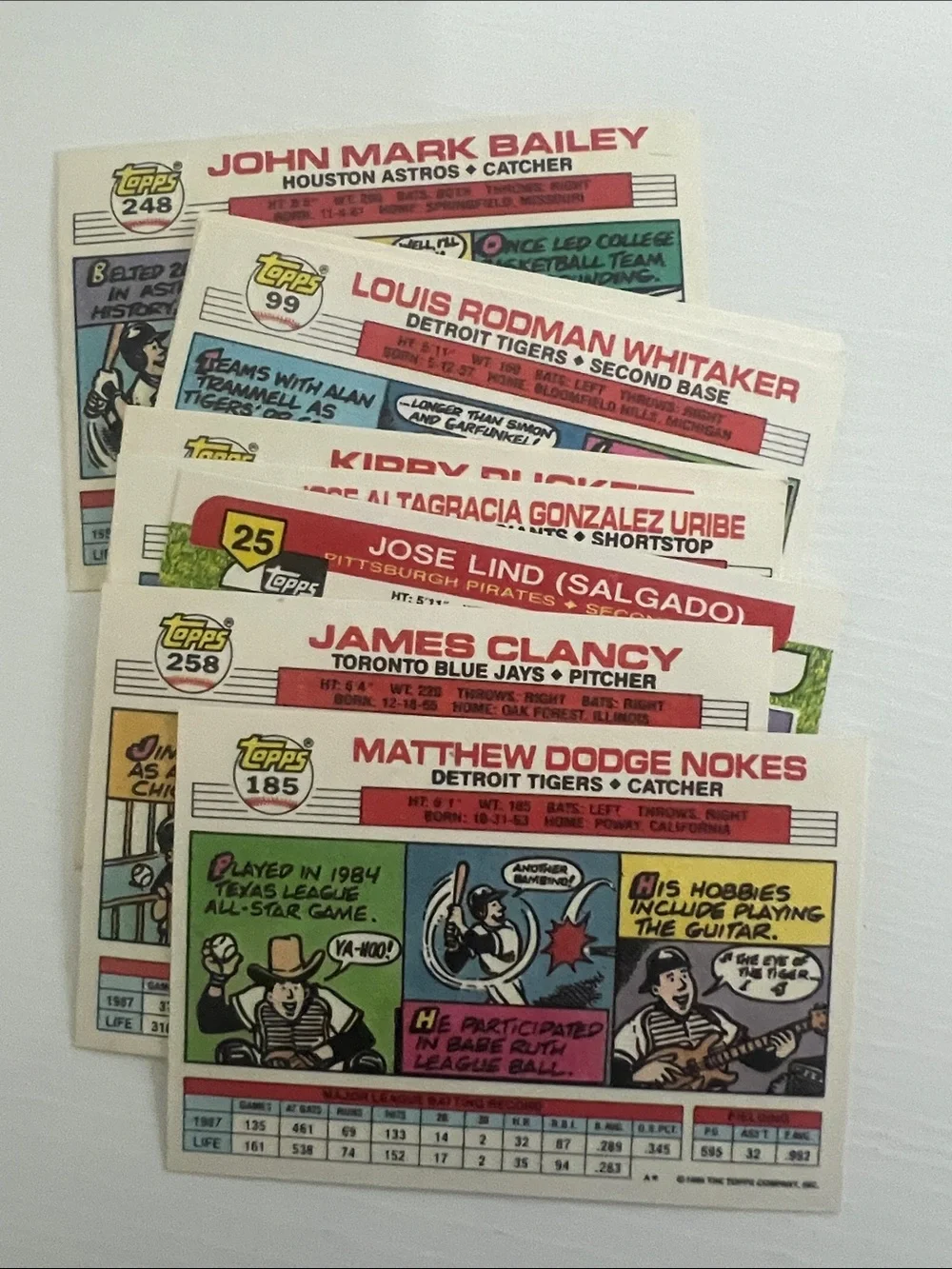 1988 Topps Big Vintage Oversized Baseball Card Lot 130+